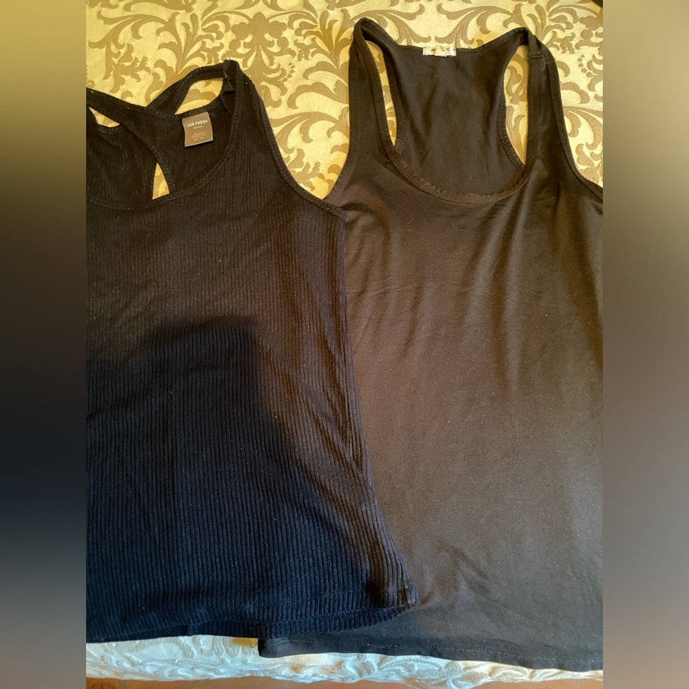 2 black camisole size medium for the price of none